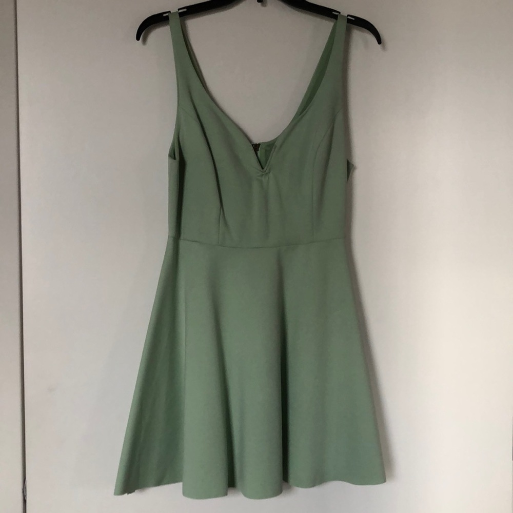 Sage Green Urban Outfitters Dress